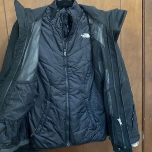 The North Face 3-in-1 Cinnabar Triclimate Insulated Ski Jacket (2 Jackets)